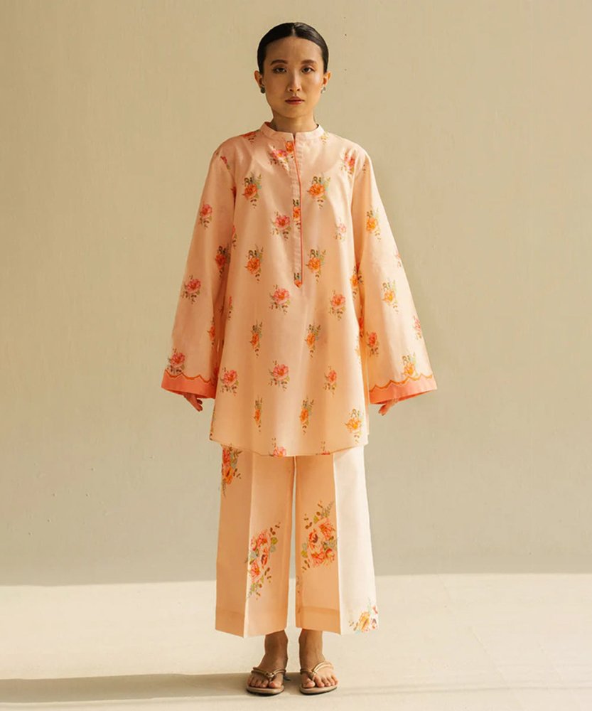 Lawn - 2PC Printed -1539