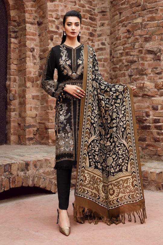 Lawn-3PC Embroidered Shirt with Digital Printed Jacquard Dupatta-1171
