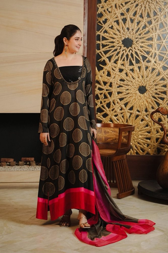 LULUSAR Silk 3PC Digital Printed-877